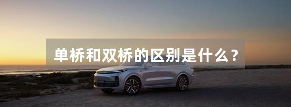 单桥和双桥的区别是什么？