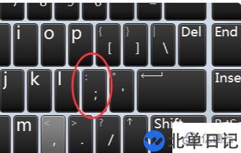 电脑上用键盘打冒号的方法