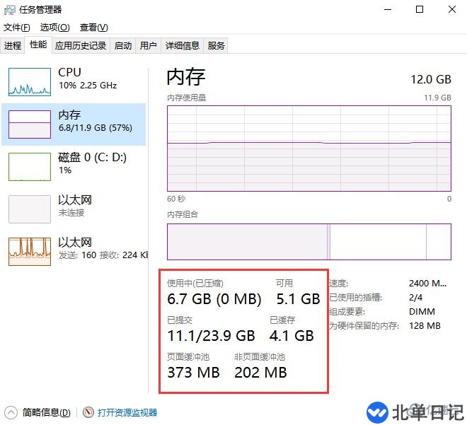 怎么在电脑的任务管理器中查看内存频率